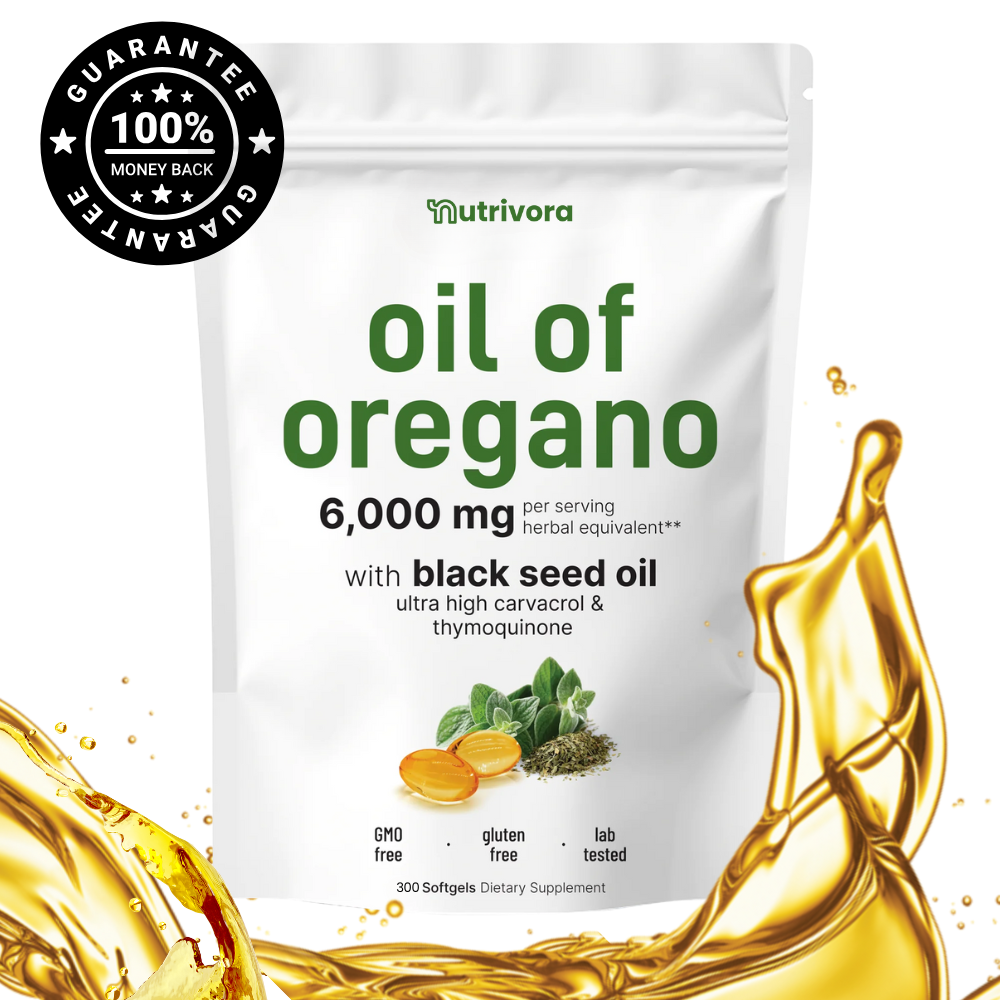 Oil of Oregano + Black Seed Oil Softgels